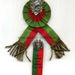 Bayern, Ehren-Abzeichen der Vereinigung ehemaliger Angehöriger des Gendarmeriekorps 7.Okt.1906 mit Erinnerungsanstecker