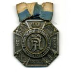 Plakette/Medaille 12. Bayrisches Infanterie Regiment Prinz Arnulf Neu-Ulm 1814 - 1914