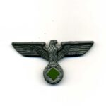 Mützenadler HJ Führerschirmmütze / SA Schaftmütze, Hst. RZM M1/50