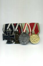 4er Ordensspange 1.Weltkrieg Preussen/Österreich/Ungarn/Bulgarien