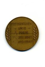 Medaille Siegermedaille Bronze Preisrichten 1930 16.Inf. Regt. 4.(M.G.) Kompanie – Bild 2