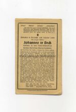 Sterbekarte Heer – Bild 2