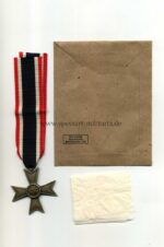 Kriegsverdienstkreuz 2. Klasse ohne Schwertern mit Verleihungstüte, Carl Poellath, Schrobenhausen – Bild 2