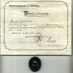 Verwundetenabzeichen 1918 in Schwarz mit Besitzzeugnis und Übersendungsschreiben Eisernes Kreuz 1914 2.Klasse, 11./Bayer.Res.Inf.Regt.15 (Englwarting)