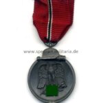 Ostmedaille, Winterschlacht im Osten 1941/42, Hst. 93 - "Richard Simm & Söhne, Gablonz"