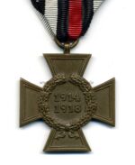 Ehrenkreuz für Kriegsteilnehmer 1914/1918 - Hersteller "Noelle & Hueck GmbH, Lüdenscheid"