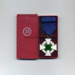 Treudienst Ehrenzeichen 25 Jahre in Verleihungsschachtel, Mint