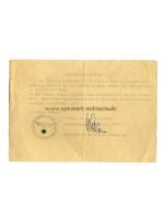 Besitzbescheinigung Eisernes Kreuz 2. Klasse 1939 Kriegsmarine Stab Marine-Flak-Abteilung 716