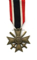Kriegsverdienstkreuz mit Schwertern 2.Klasse 1939, Herst. 61 "Rudolf Karneth & Sohn" – Bild 2