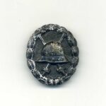 Verwundeten-Abzeichen für die Armee und Kolonialtruppen 1918 in schwarz