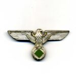Mützenadler HJ Führerschirmmütze / SA Schaftmütze, Hst. RZM M1/47
