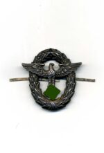 III. Reich Polizei Schirmmützenadler für Mannschaften 1. Modell