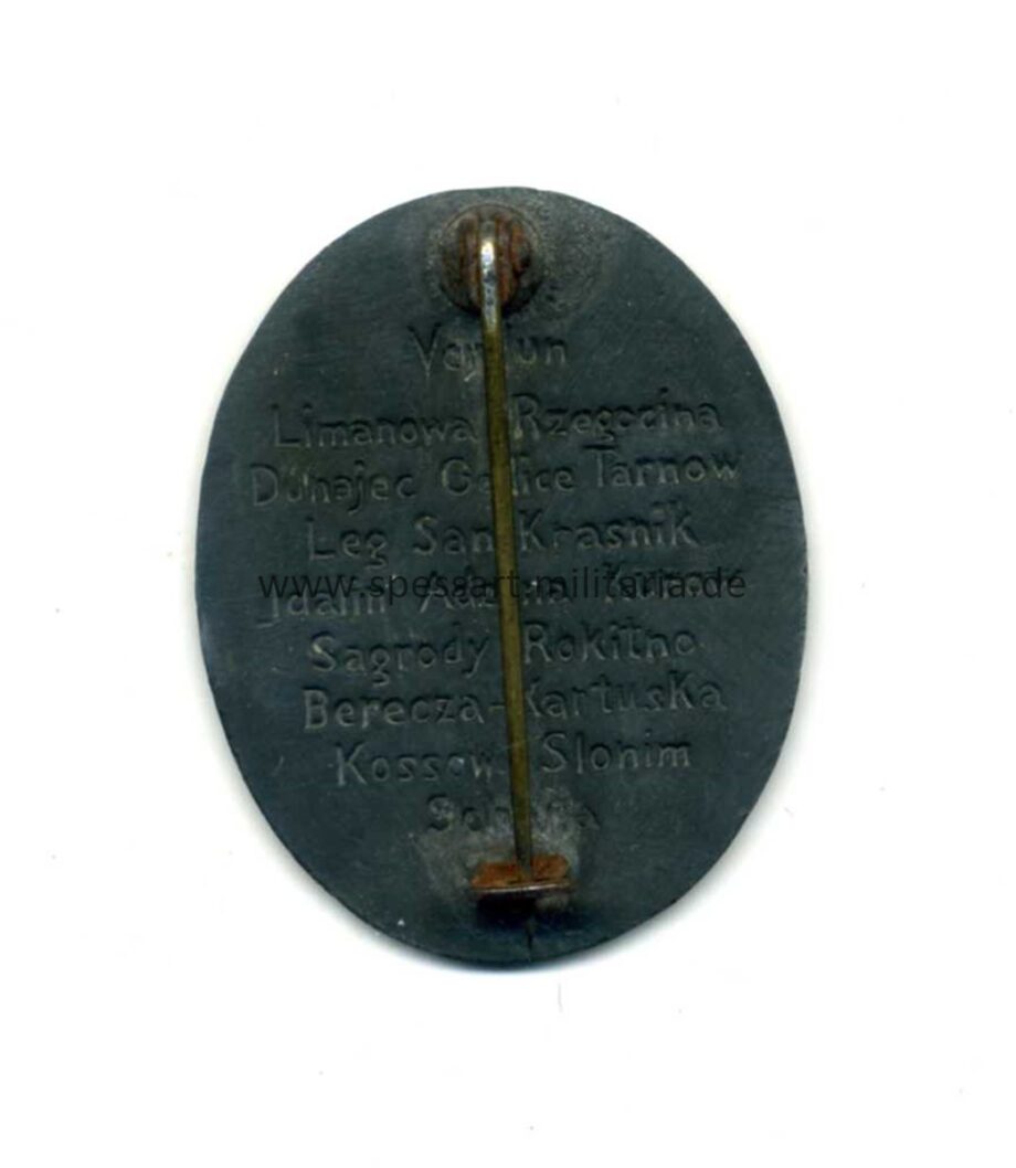 "Eiserne 47. Res. Division" tragbares Ehrenzeichen