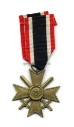 Kriegsverdienstkreuz 2. Klasse 1939 mit Schwertern, Hst. 6 - Fritz Zimmermann, Stuttgart – Bild 2