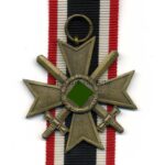 Kriegsverdienstkreuz 2. Klasse 1939 mit Schwertern, Hst. 89 - Rudolf Richter, Schlag bei Gablonz