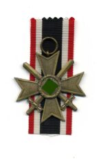 Kriegsverdienstkreuz 2. Klasse 1939 mit Schwertern, Hst. 89 - Rudolf Richter, Schlag bei Gablonz