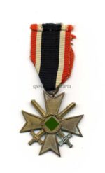 Kriegsverdienstkreuz 2. Klasse 1939 mit Schwertern, Hst. 101 – Rudolf Tham, Gablonz