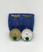 2er Ordensspange Wehrmacht-Dienstauszeichnung 4 und 12 Jahre