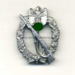 Infanterie Sturmabzeichen Silber, "Pillow Crimp"