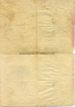 Urkunde Infanterie-Sturmabzeichen 10./ Inf.Rgt.44 – Bild 2