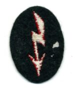 Wehrmacht Heer Ärmelabzeichen Funker Artillerie – Bild 2