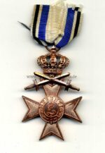 Bayern Militär Verdienstkreuz 3.Klasse mit Krone und Schwertern