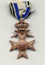 Bayern Militär Verdienstkreuz 3.Klasse mit Krone und Schwertern – Bild 2