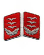 Luftwaffe Paar Kragenspiegel Hauptmann Flakartillerie