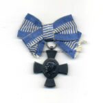 Bayern König Ludwig Kreuz 1916 an Damenschleife