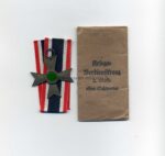 Kriegsverdienstkreuz ohne Schwerter 2.Klasse 1939, Herst. Ferdinand Wiedmann, Frankfurt