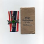 Kriegsverdienstkreuz ohne Schwerter 2.Klasse 1939, Herst. Ferdinand Wiedmann, Frankfurt