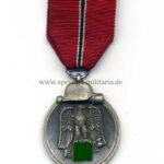 Ostmedaille, Winterschlacht im Osten 1941/42 (Hst. 13 – Gustav Brehmer, Markneukirchen)