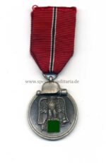 Ostmedaille, Winterschlacht im Osten 1941/42 (Hst. 13 – Gustav Brehmer, Markneukirchen)