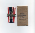 Kriegsverdienstkreuz ohne Schwerter 2.Klasse 1939, Herst. Ferdinand Wiedmann, Frankfurt – Bild 2