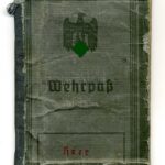 Wehrpass Heer 1.Form Puch/Pfaffenhofen (Nürnberg) Landwehr (Reserve)