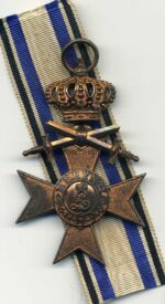 Bayern Militär Verdienstkreuz 3.Klasse mit Krone und Schwertern