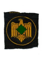 Stoffabzeichen Nationalsozialistischer Reichsbund für Leibesübungen in Bronze ( NSRL ) BeVo - Barmen