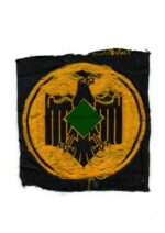 Stoffabzeichen Nationalsozialistischer Reichsbund für Leibesübungen in Bronze ( NSRL ) BeVo - Barmen – Bild 2