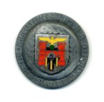 Reichsarbeitsdienst der weiblichen Jugend Erinnerungsbrosche „Kriegseinsatz im RAD der Stadt München“, selten