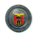 Reichsarbeitsdienst der weiblichen Jugend Erinnerungsbrosche „Kriegseinsatz im RAD der Stadt München“, selten