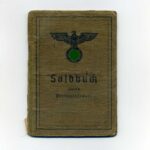 Soldbuch eines Obergefreiten 2/Ld.Schtz.Batl.828 Ansbach Mittelfranken