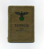 Soldbuch eines Obergefreiten 2/Ld.Schtz.Batl.828 Ansbach Mittelfranken