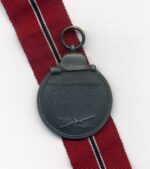 Ostmedaille, Winterschlacht im Osten 1941/42 (Hst. 98 - Rudolf Souval, Wien) – Bild 2