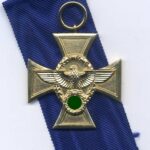 Polizei Dienstauszeichnung für 25 Jahre Mint
