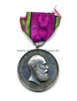 Silberne Verdienstmedaille des Herzoglich Sachsen-Ernestinischen Hausordens Herzog Georg, selten