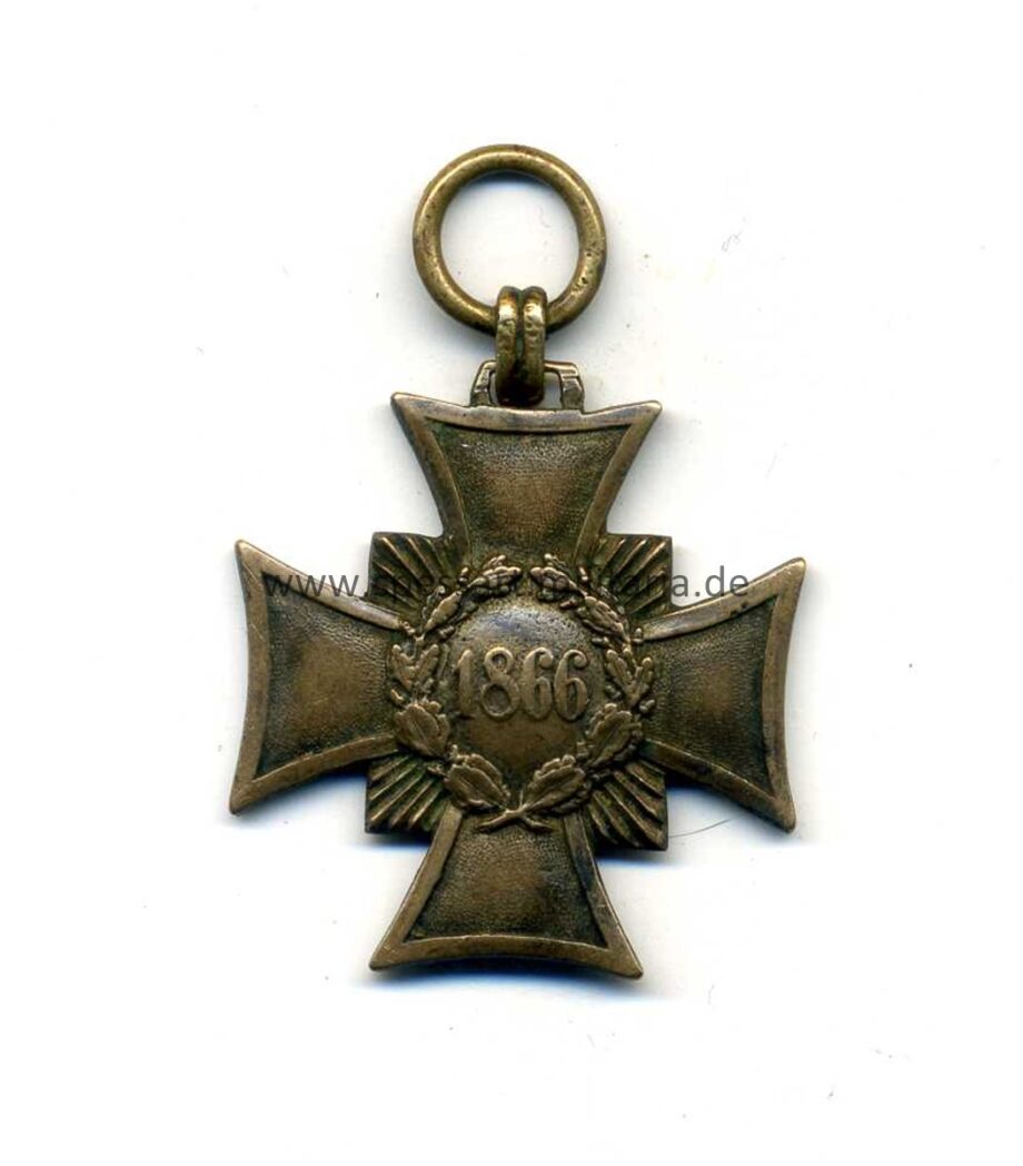 Sachsen Erinnerungskreuz 1866