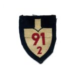 Reichsarbeitsdienst Ärmelspaten für Mannschaften Abteilung 91/2