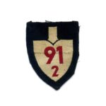Reichsarbeitsdienst Ärmelspaten für Mannschaften Abteilung 91/2