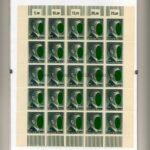Briefmarken Tafel 25 Reichsmark