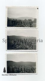 Privataufnahme Foto Wehrmacht Gruppenbild